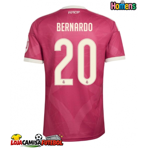 Camisa de Futebol Real Madrid Bernardo Silva #20 Equipamento Alternativo 2026-27 Manga Curta